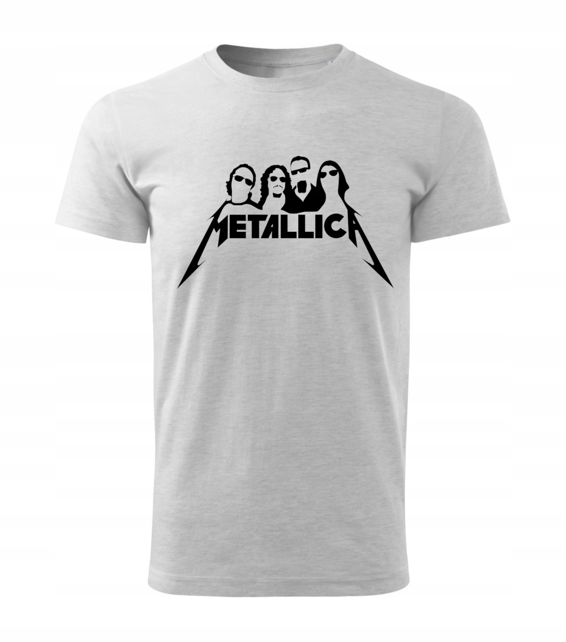 

Koszulka Metallica Męska Heavy Metal L