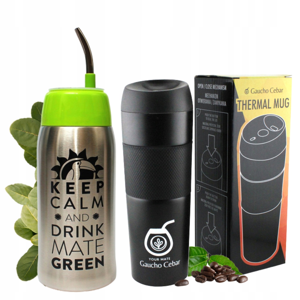 Levně Termos na kávu Yerba Mate Matero se systémem Gaucho Yerbomos 4.0