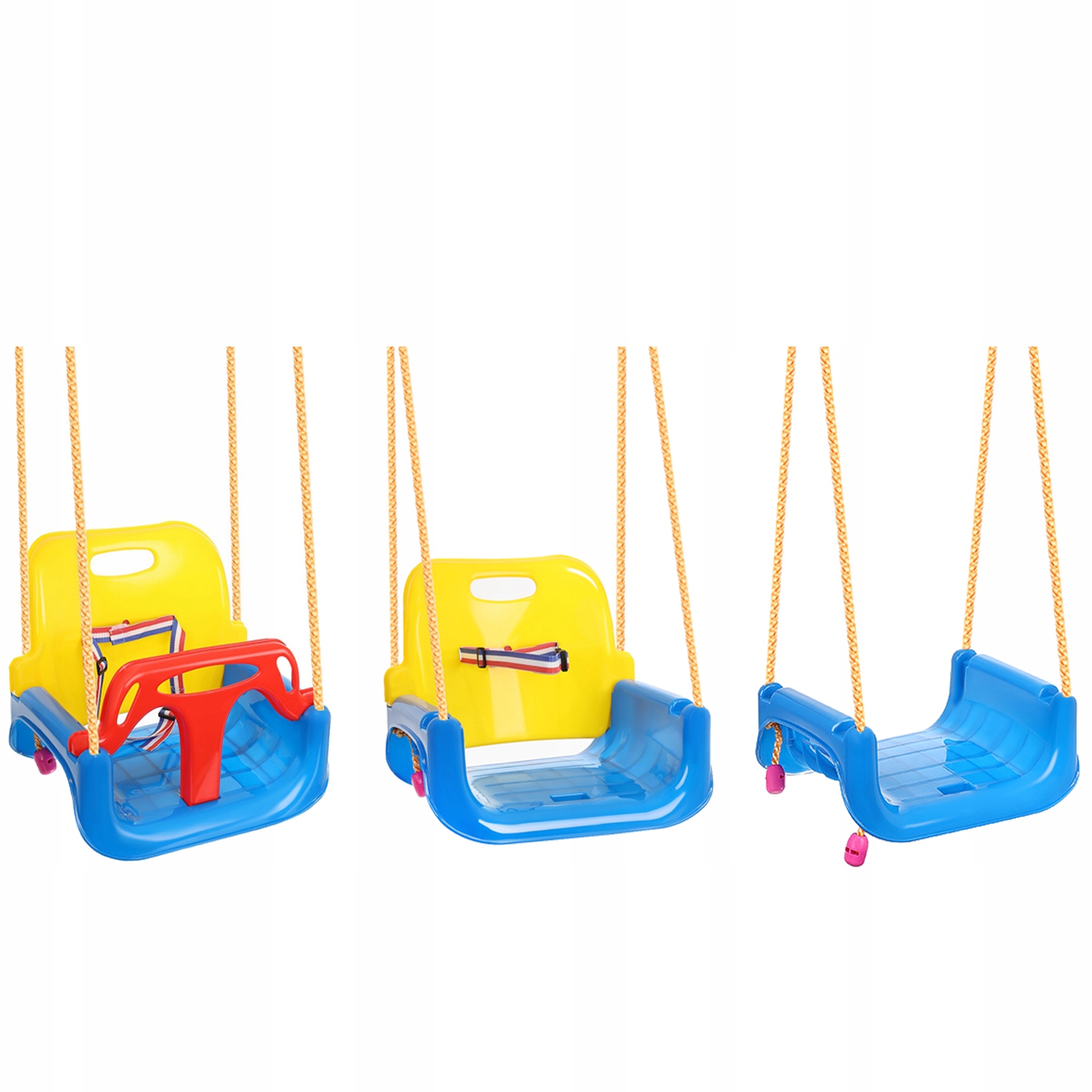 HUŚTAWKA OGRODOWA dla Dzieci 3w1 ZEWNĘTRZNA lub DOMOWA mocna bezpieczna Bohater brak