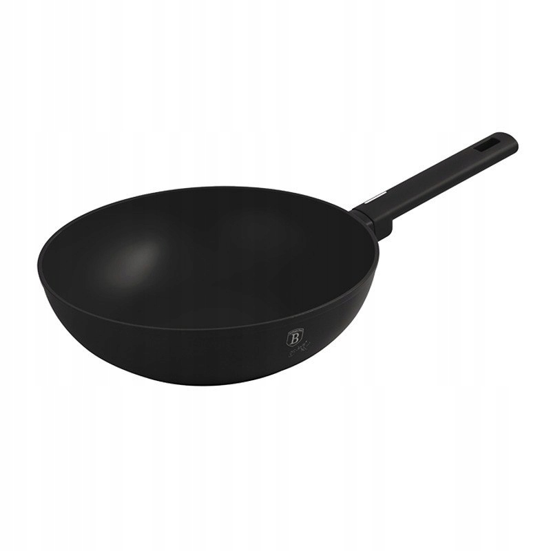 Pánev Wok s titanovým povrchem 28 cm Matte Black Collection