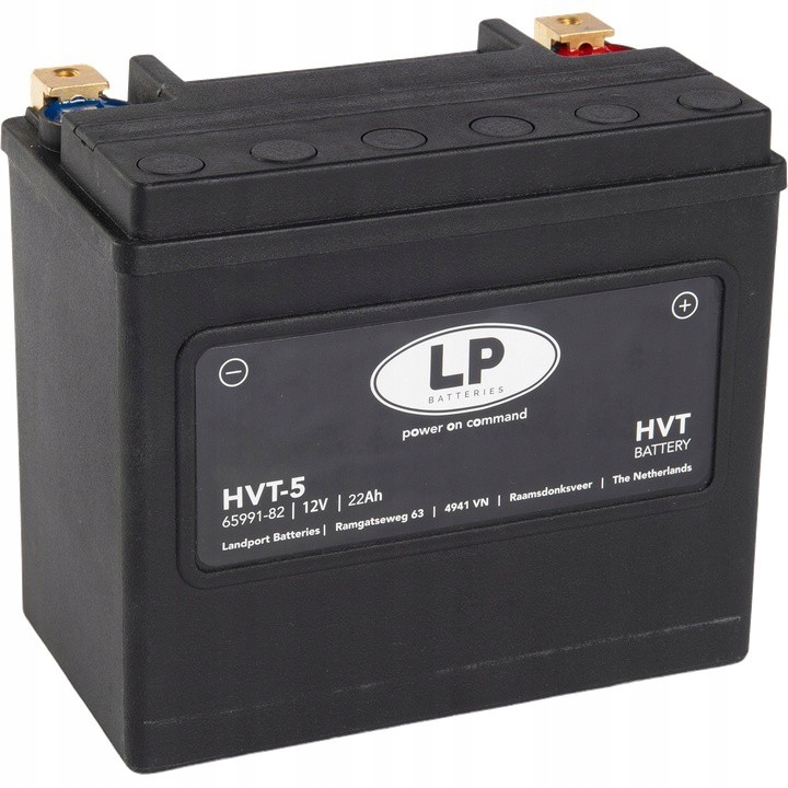 Landport Batéria HVT-5 (mh HVT-5) 12V 22AH 173X98X154 Heavy V-twin Bezob