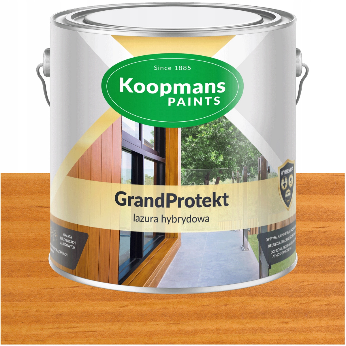 Koopmans GrandProtekt Lazura na dřevo 907 Vřesový med 5L