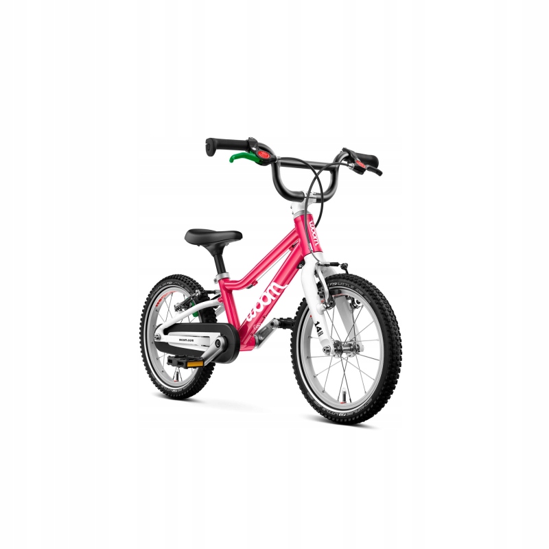 Rower Dziecięcy Lekki Woom Go 2 Hot Pink Koła 14" Wzrost 95-110 cm Waga 5KG