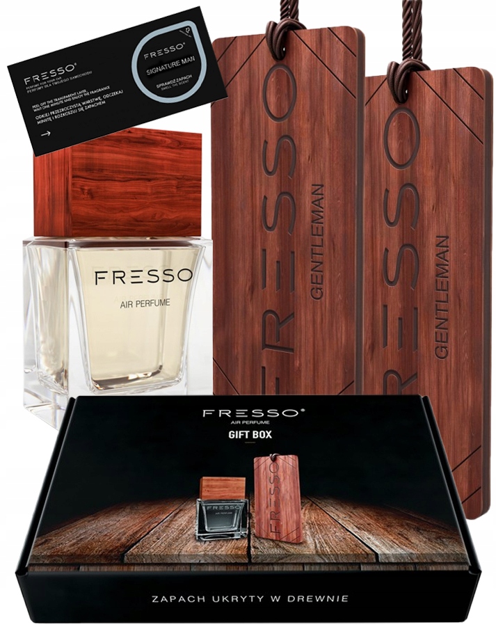 

Fresso Gentleman Zestaw Perfum Zawieszka