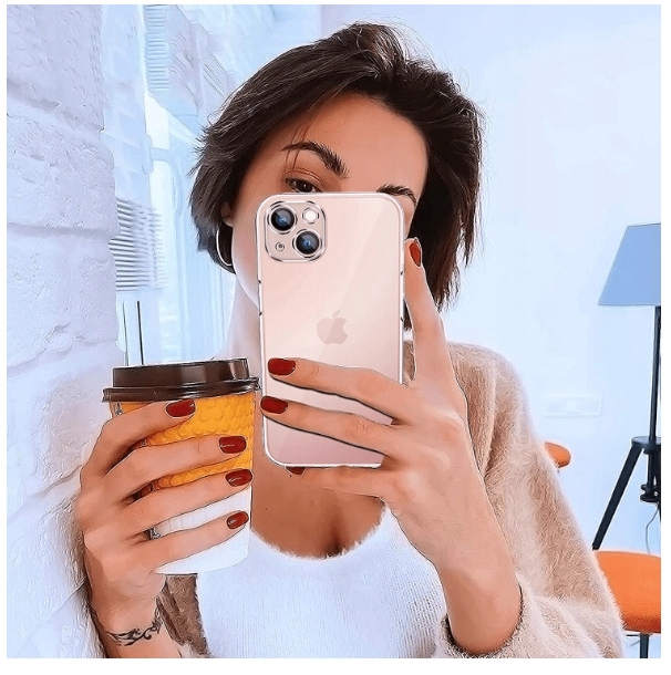 Etui do iPhone 13 / iPhone 14 Case CLEAR + Szkło GRATIS Produkt Premium Dedykowany model iPhone 13, iPhone 14