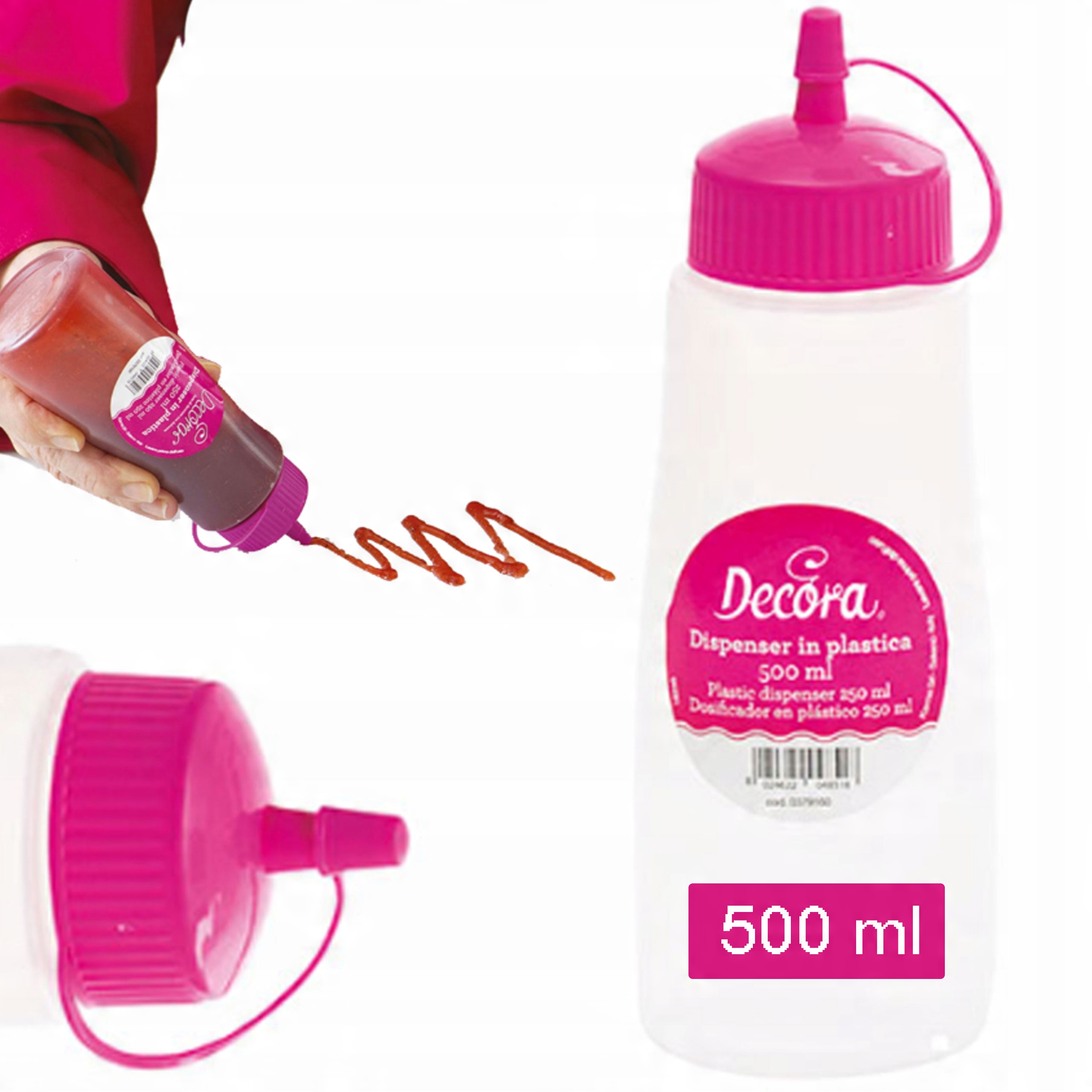 

Butelka Do Dekorowania Dozownik Dyspenser 500 ML