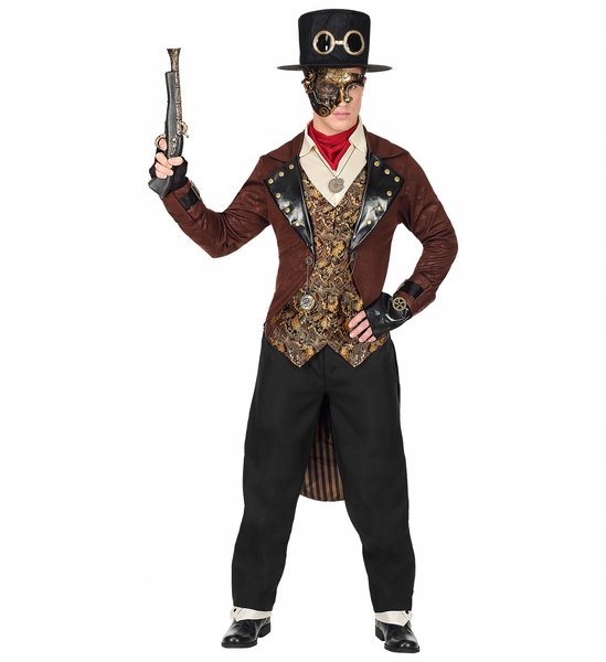 Kostým Steampunk Parní Stroj L