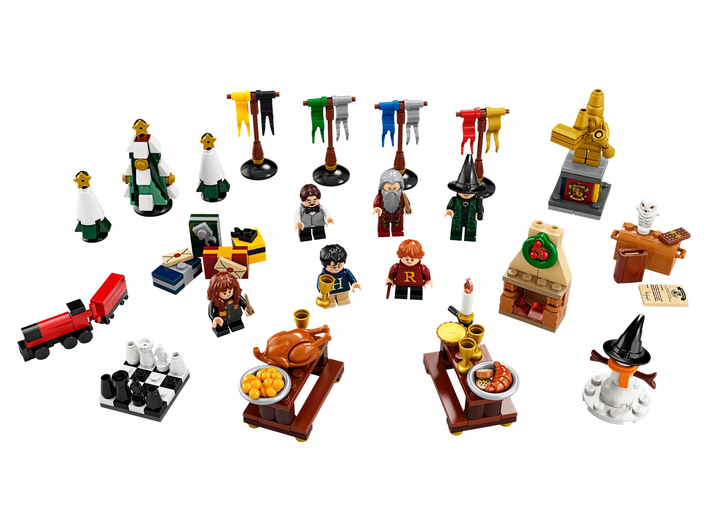 Адвент-календарь LEGO Harry Potter 75964, 305 деталей и 7 минифигурок, от 7 лет — фото 4