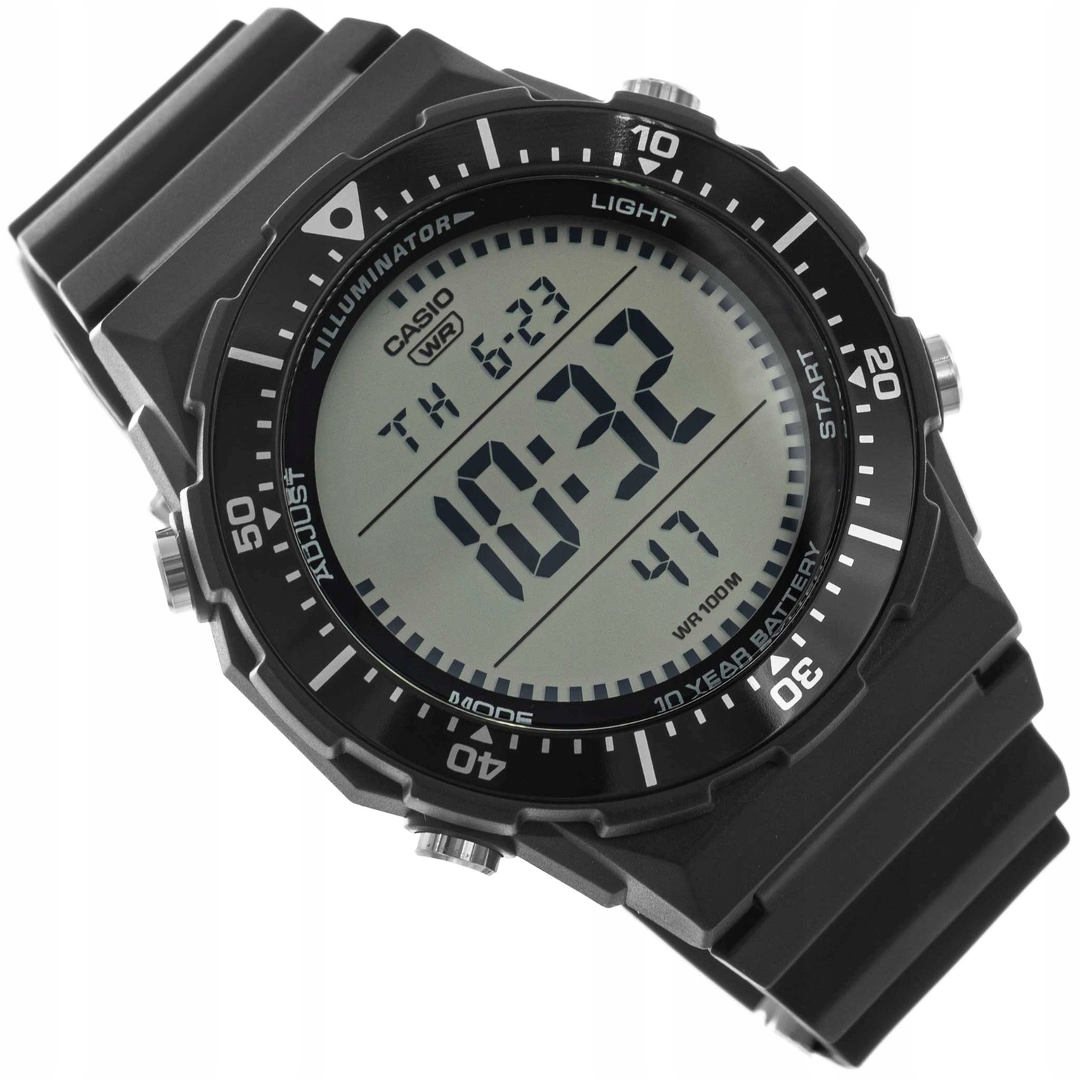 Pánské Hodinky Casio Casio AE-1700H-1AVEF Černé Sportovní