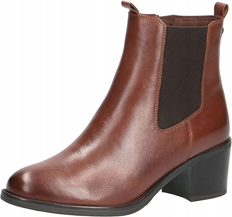 Pohodlné Kotníkové Boty Caprice 25350-29 Přírodní kůže /36