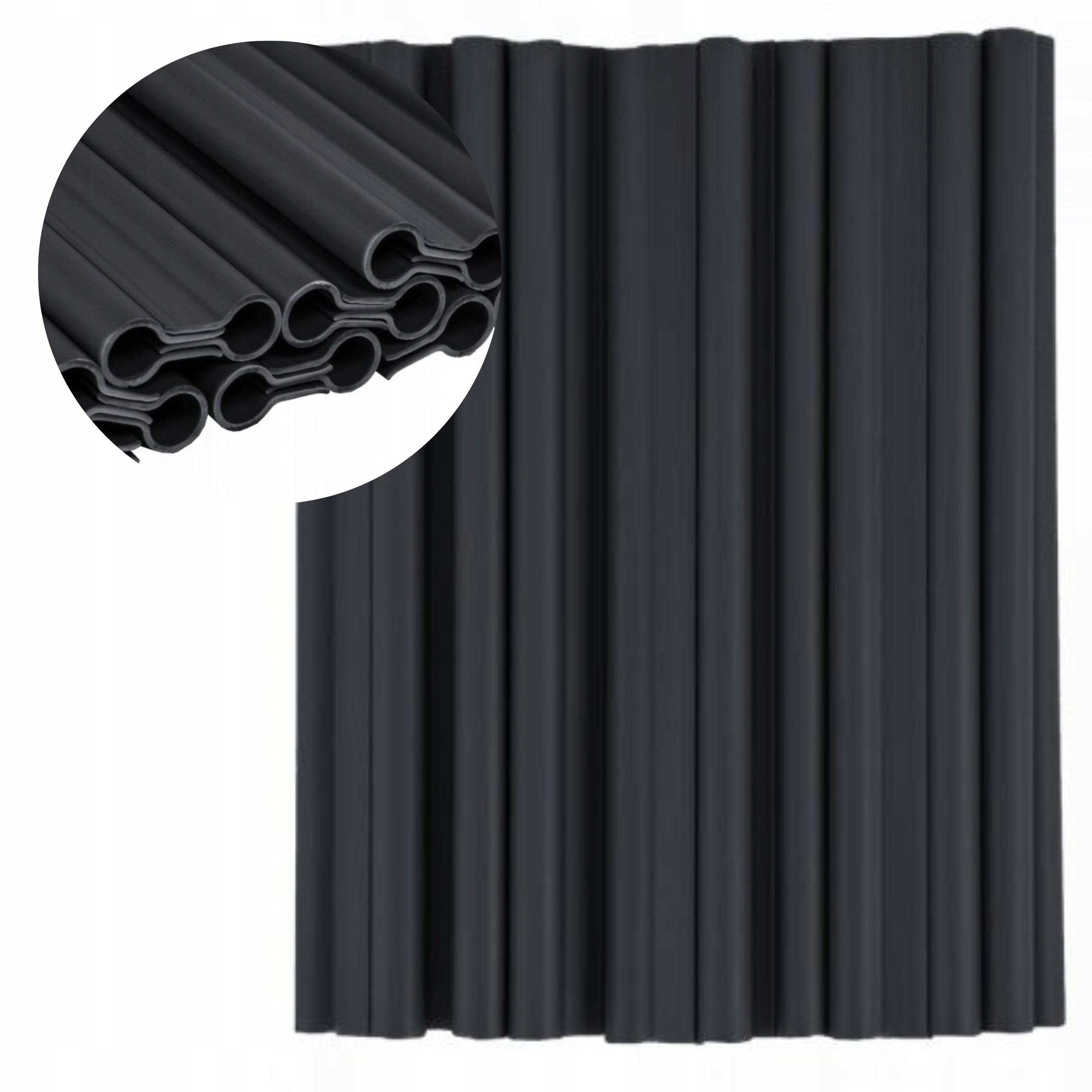 

20x Klipsy Do Taśma Ogrodzeniowa Ogrodzenie Grafit