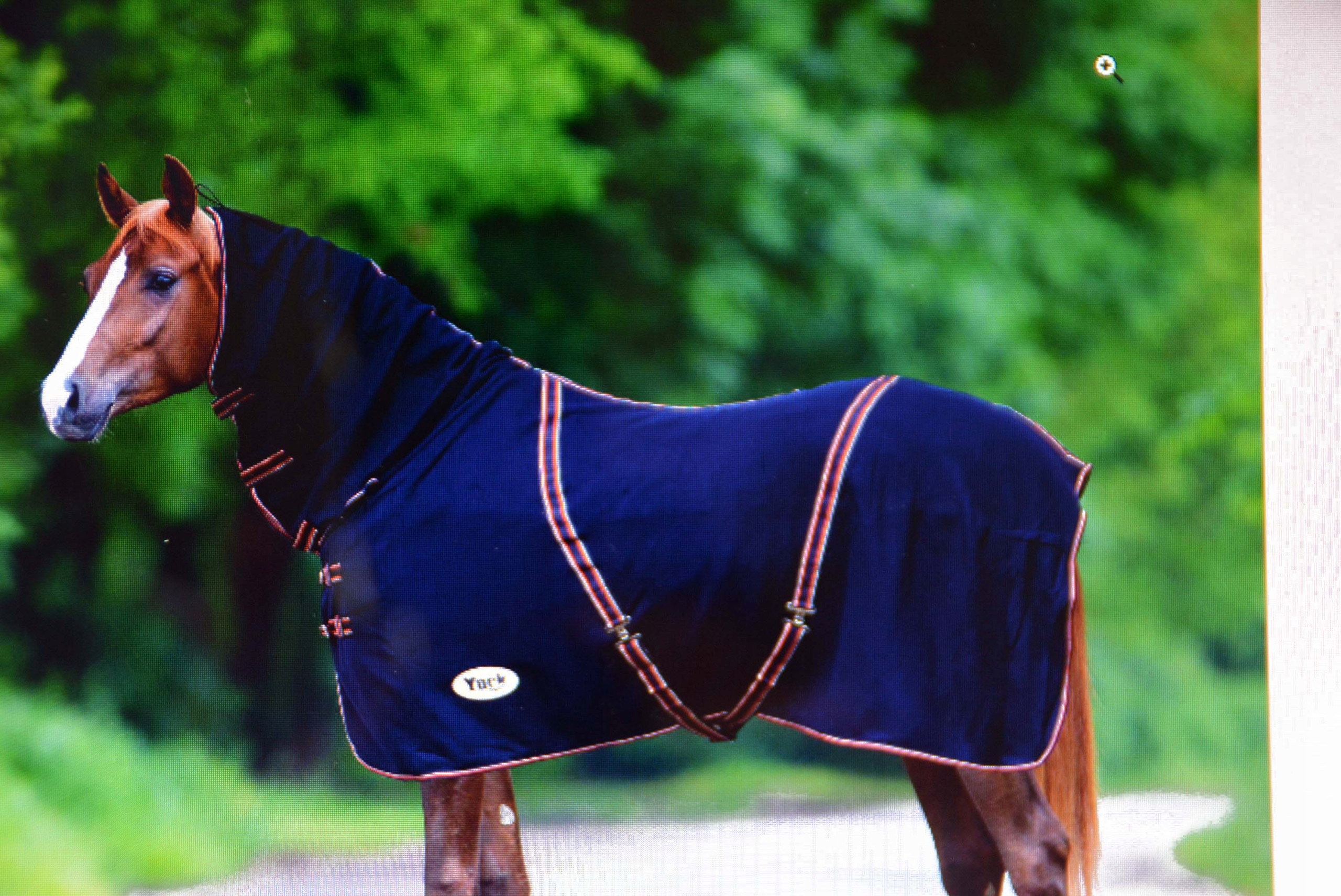 DERKA POLAROWA Z KAPTUREM 145CM Z PASAMI Model Rosalie