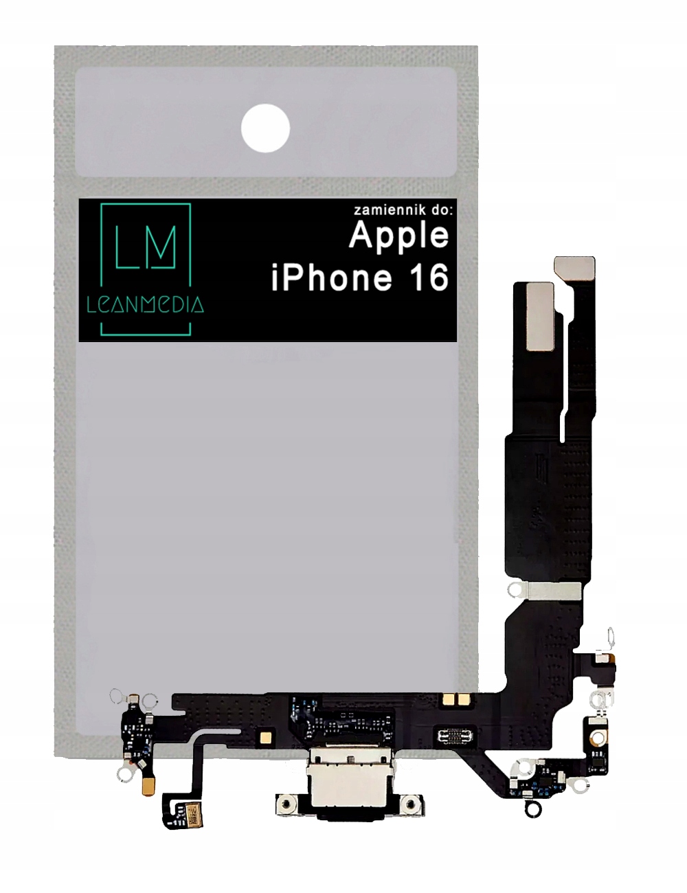 Złącze ładowania do Apple iPhone 16 gniazdo USB-Type-C LeanMedia