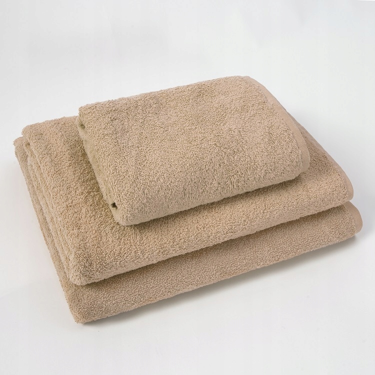 

Ręcznik bawełniany beżowy Simple 50x90 cm