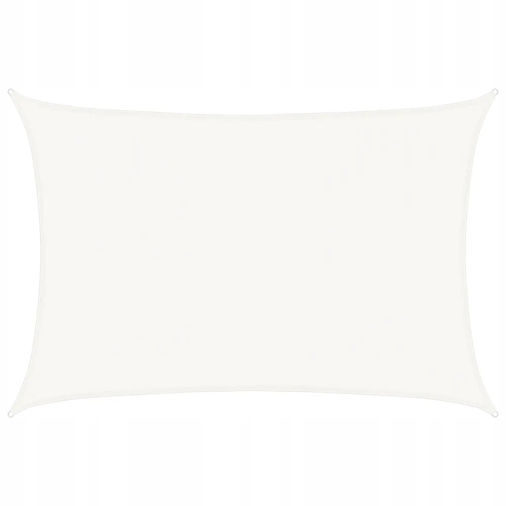Sluneční plachta Hdpe 4x6 m bílá