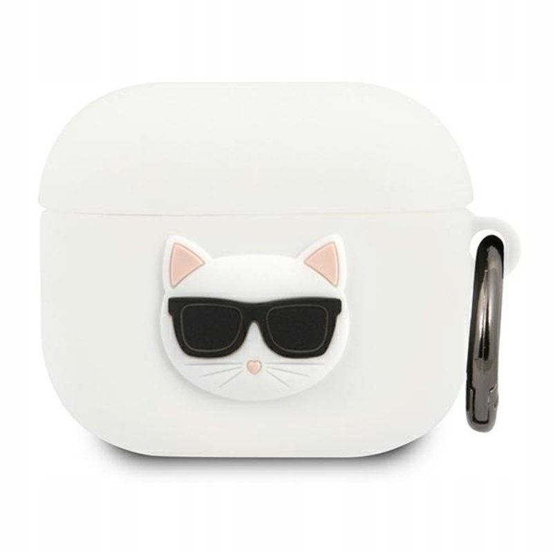 Karl Lagerfeld Choupette 3D Etui Apple Airpods 3 (biały)