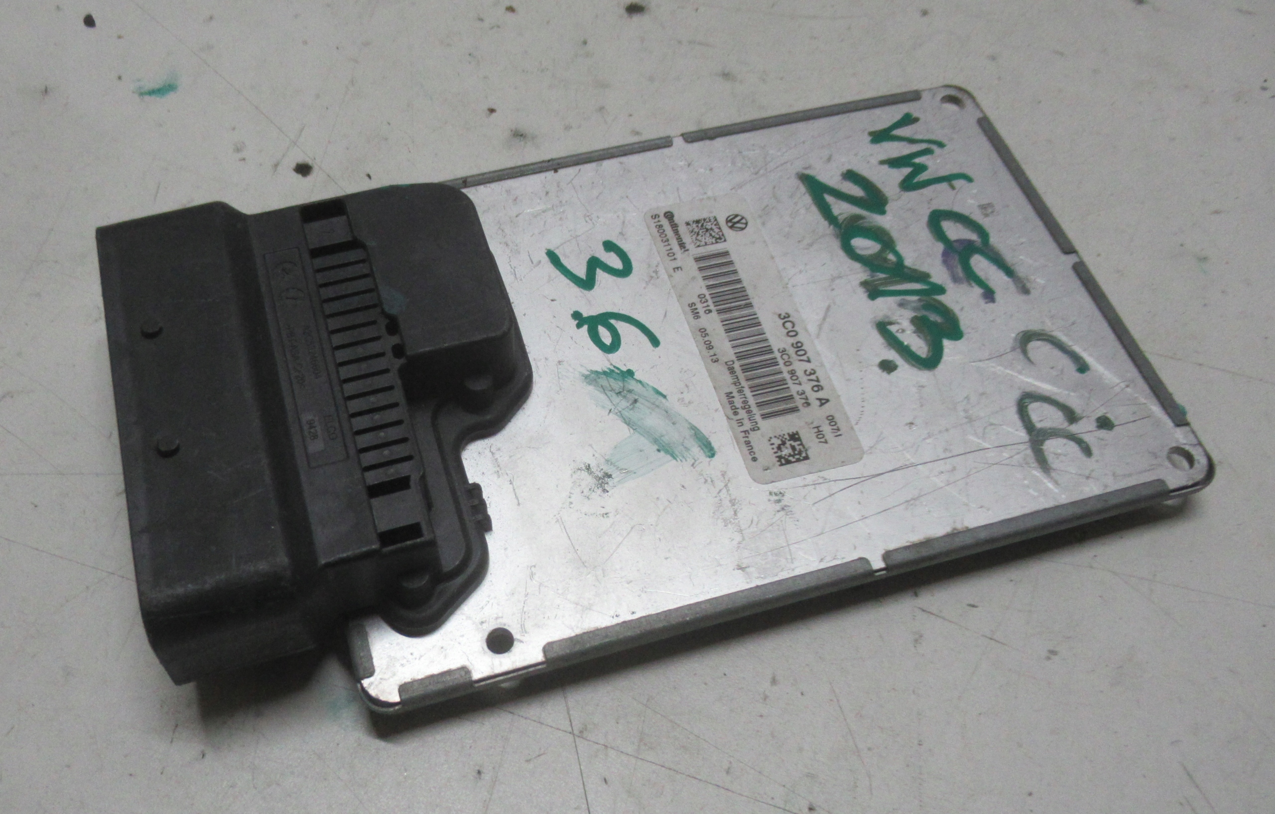 VW CC 13R control unit module springing 3C0907376A
