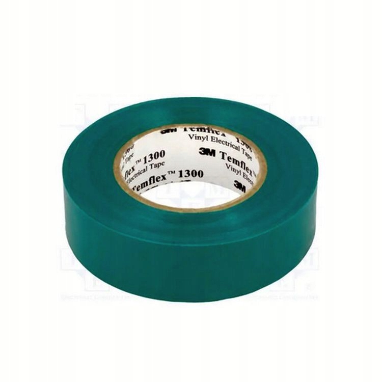 

Taśma izolacyjna Temflex 1300 19mm x20m zielona