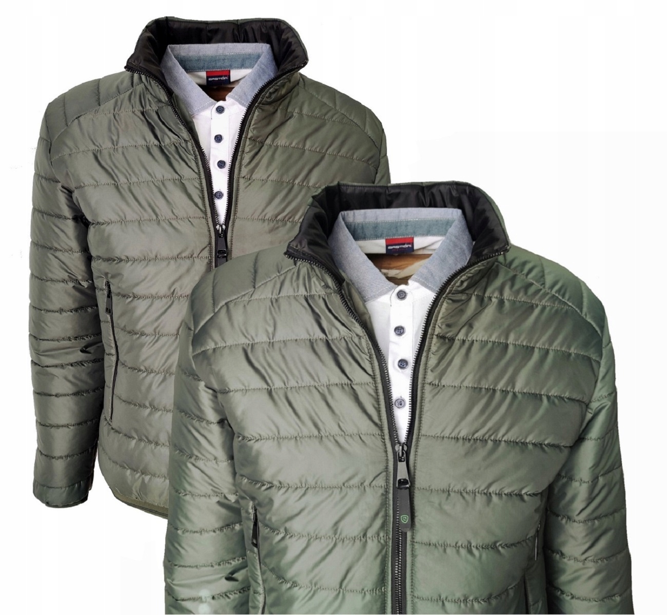 Prošívaná Bunda Zanardi K-08 Zelená M