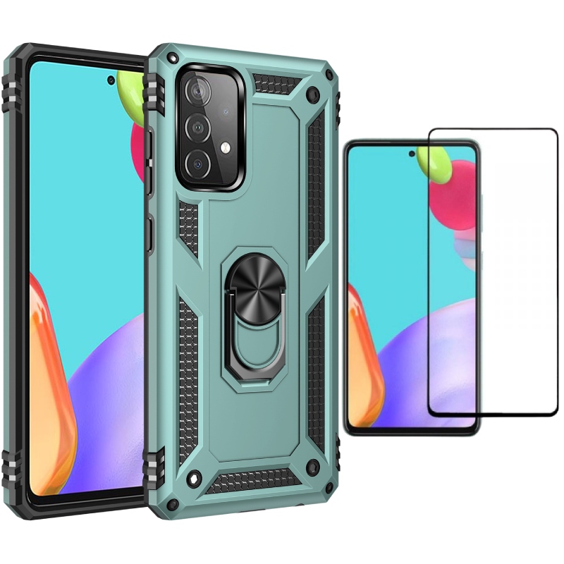 

Etui Pancerne Ring Nx Do Galaxy A52 5G + Szkło