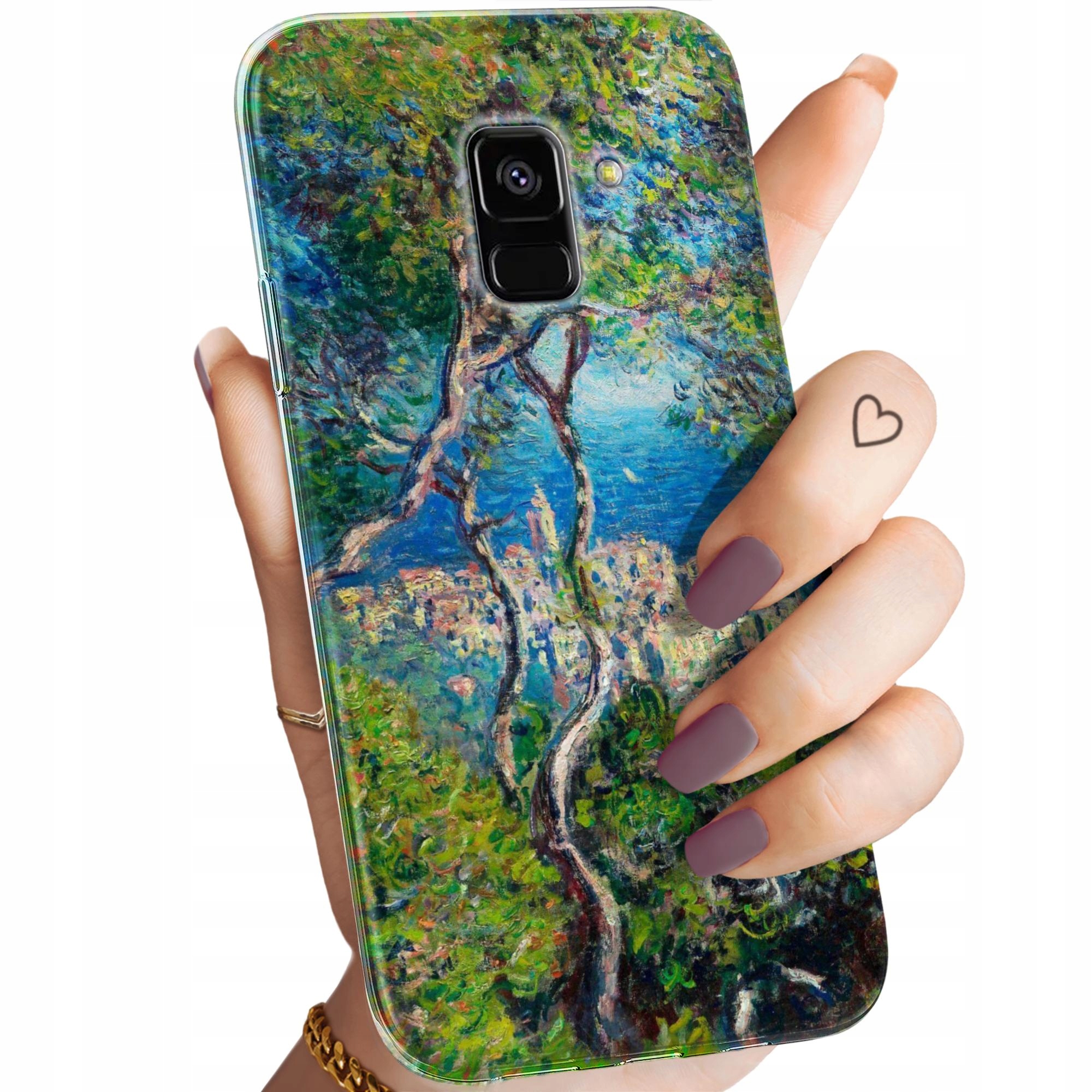 Etui Do Samsung Galaxy A5/A8 2018 Claude Monet Obudowa Pokrowiec Case