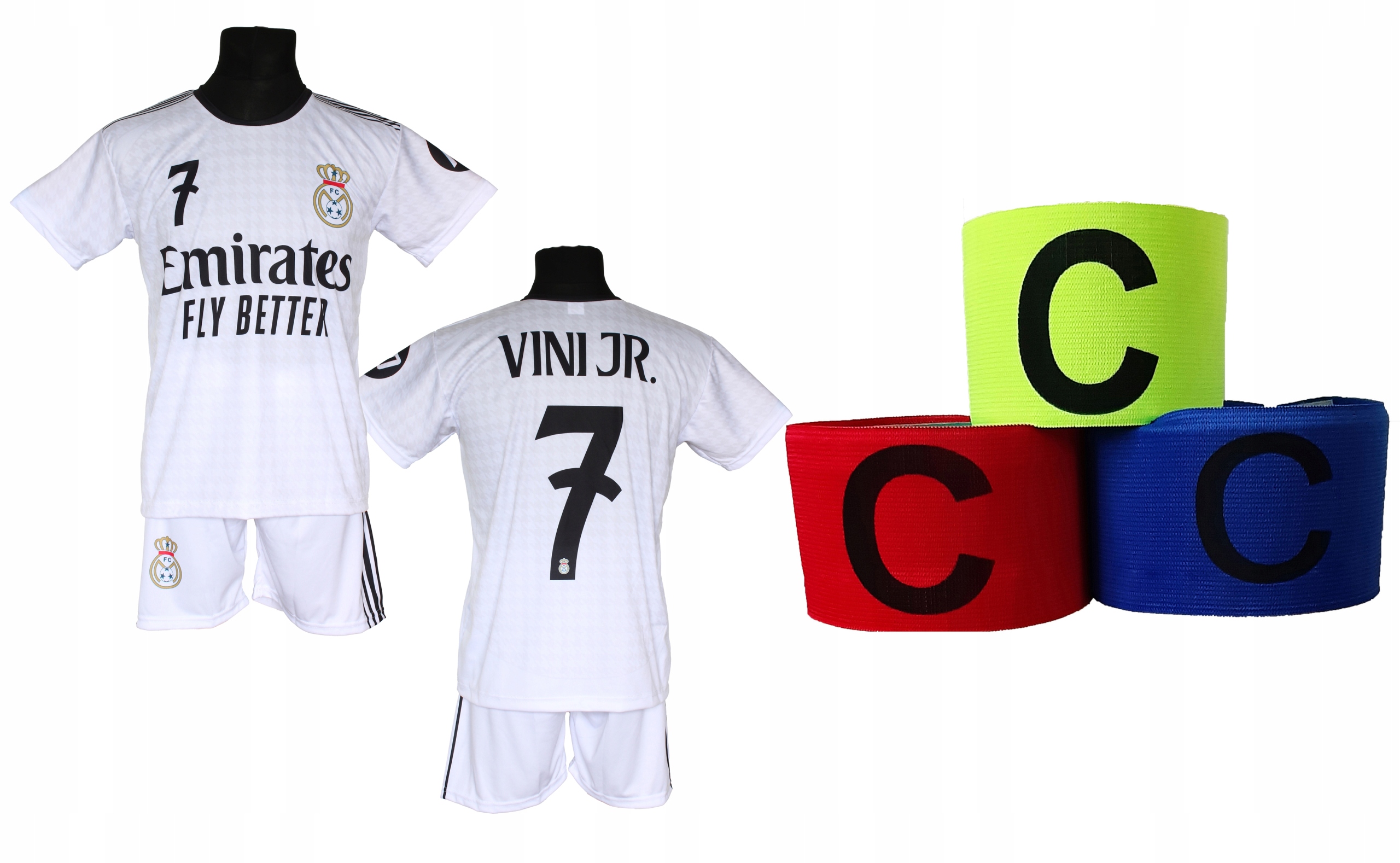 Futbalová súprava VINI JR tričko šortky MADRID KS 128 za