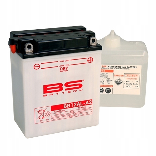 Bs Batéria BB12AL-A2 (YB12AL-A2) 12V 12AH 135X81X161 Podporovaný Elektro