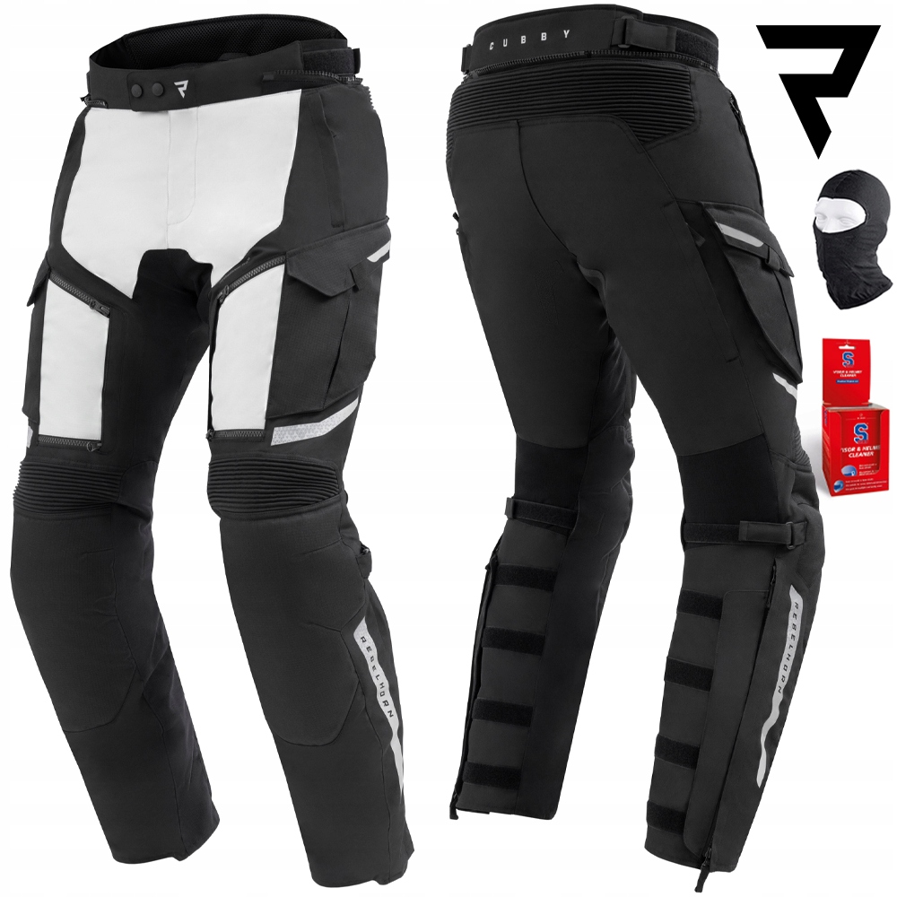 Pánske Motocyklové Nohavice Rebelhorn Cubby V Turistické Textilné