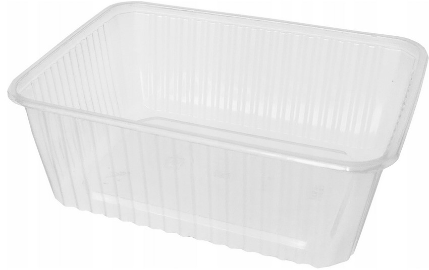 POJEMNIKI Z POKRYWKAMI 1000ML 50SZT DO PRZECHOWYWANIA ŻYWNOŚCI Kolor przezroczysty