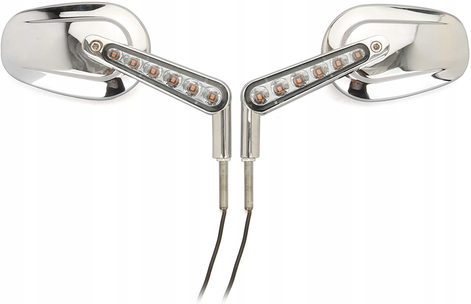 LUSTERKO LUSTERKA HARLEY V ROD Z KIERUNKOWSKAZAMI