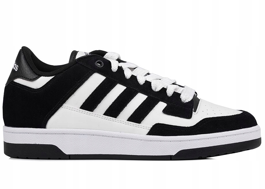 Boty Adidas Rapid Court vel 46 JP5255 Černo-bílé