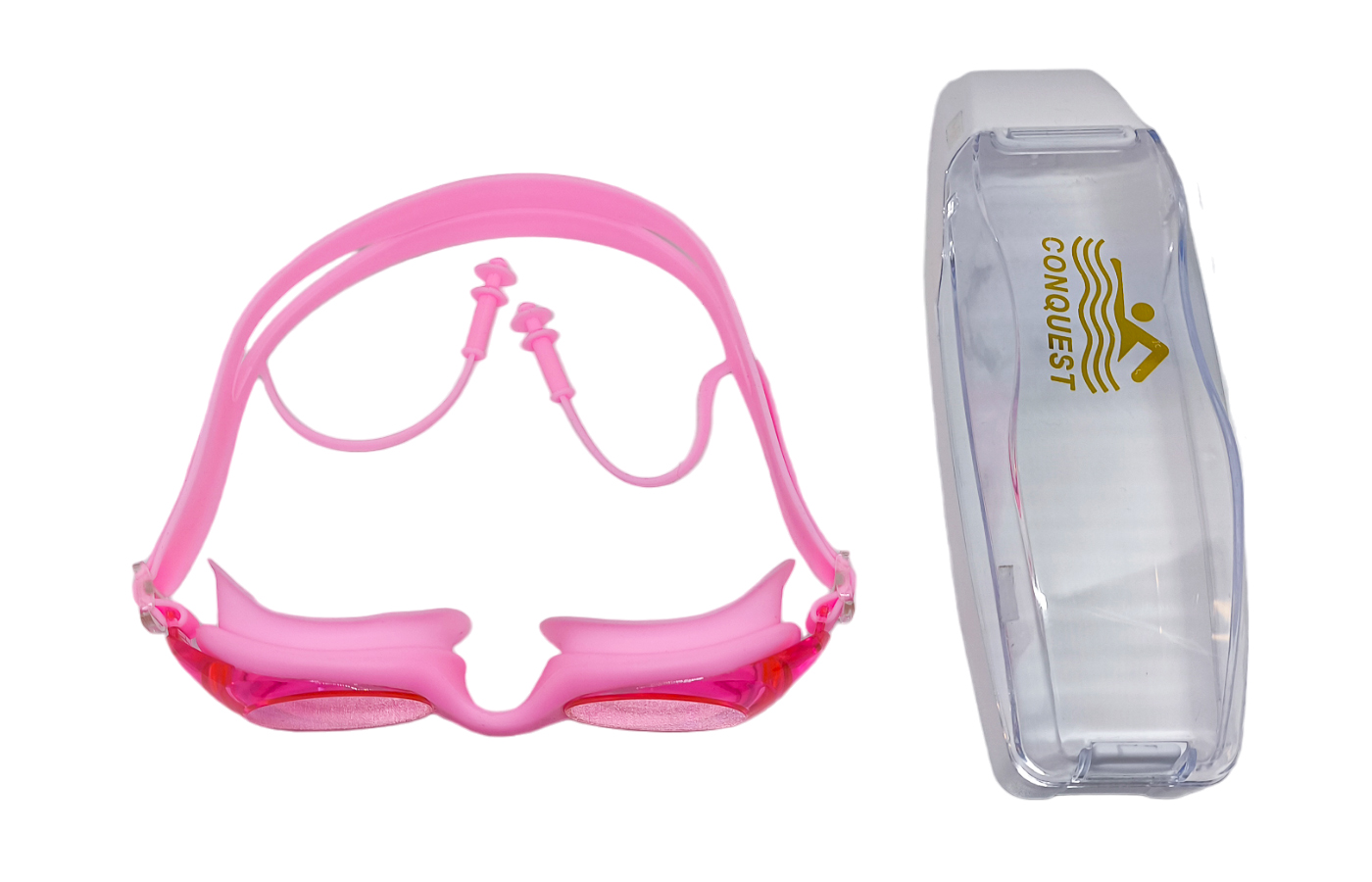 OKULARY PŁYWACKIE ANTI-FOG NA BASEN ZATYCZKI NOSKI Marka inna