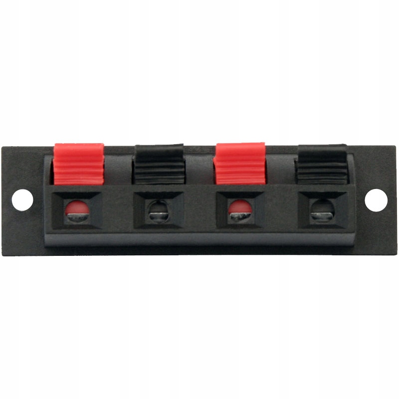 

Gniazdo głośnikowe 4 pin prostokątne 63mm x 18mm