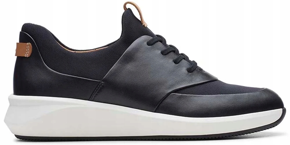 Clarks Dámské polobotky Un Rio Lace velikost 35,5 černá lícová kůže