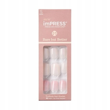 

Kiss ImPRESS paznokcie samoprzylepne IMB02C x30 S