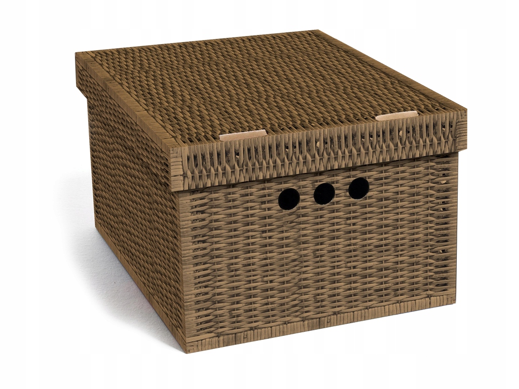 

Pudełko Do Przechowywania Ozdobne A4 Plecionka