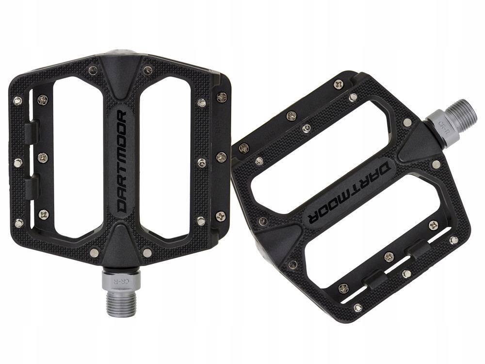 Pedały rowerowe platformowe Dartmoor Stream Pro aliminium z pinami grafit