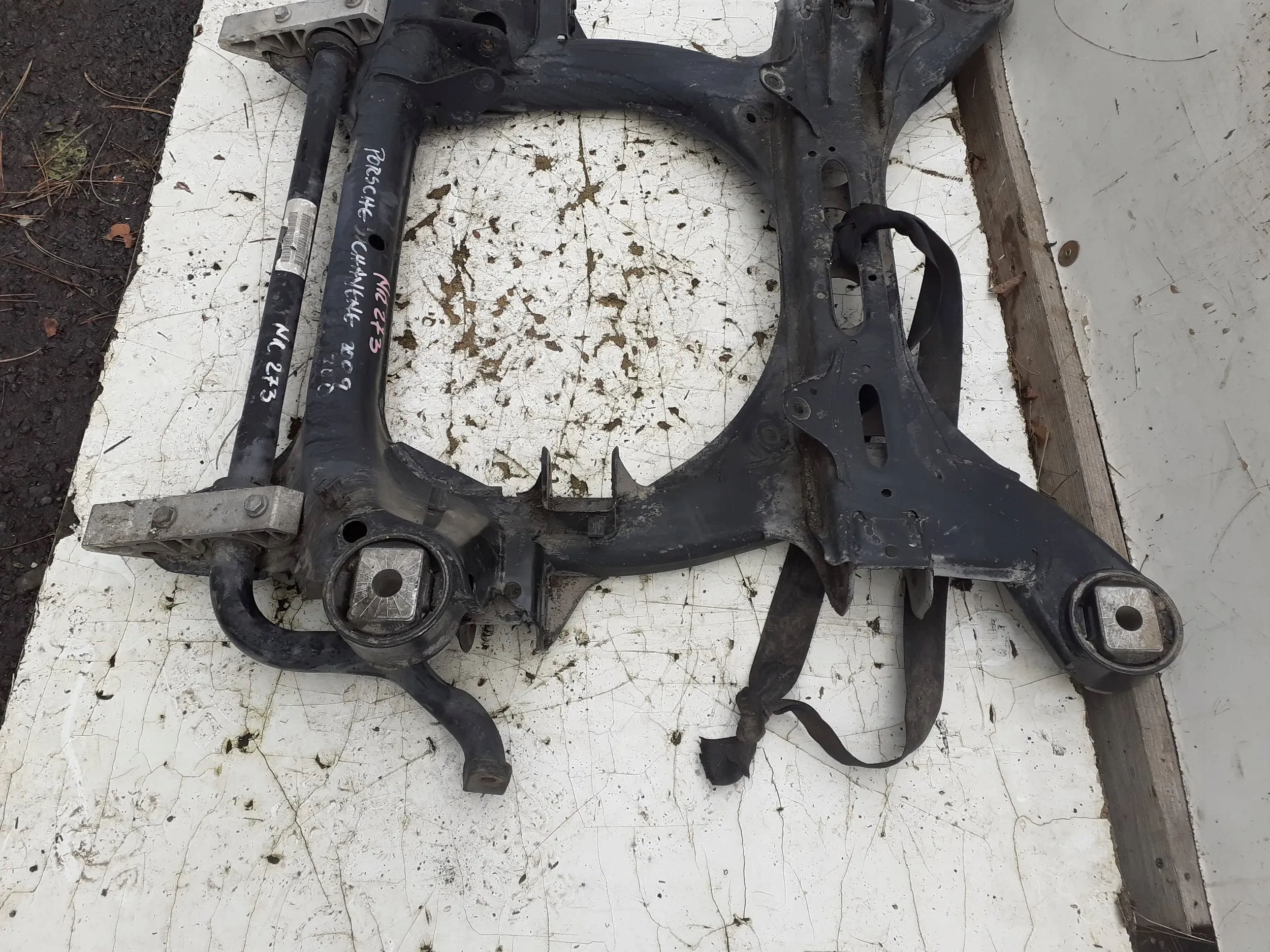 subframe axle beam axle beam front Cayenne Vw Touareg 02
