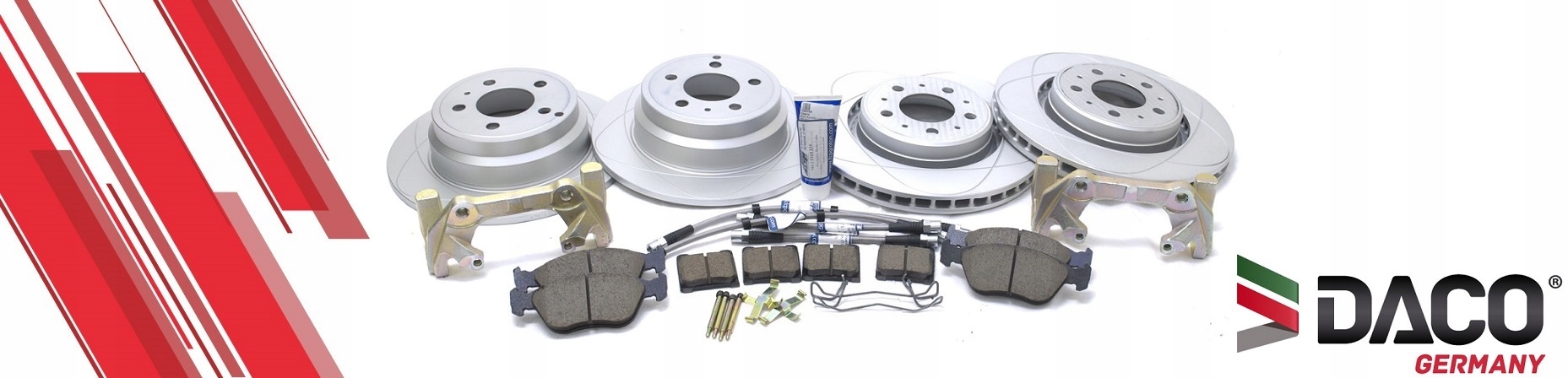 TARCZE KLOCKI LOZYSKA DACO AUDI A4 B5 94 2001 Installation side Rear