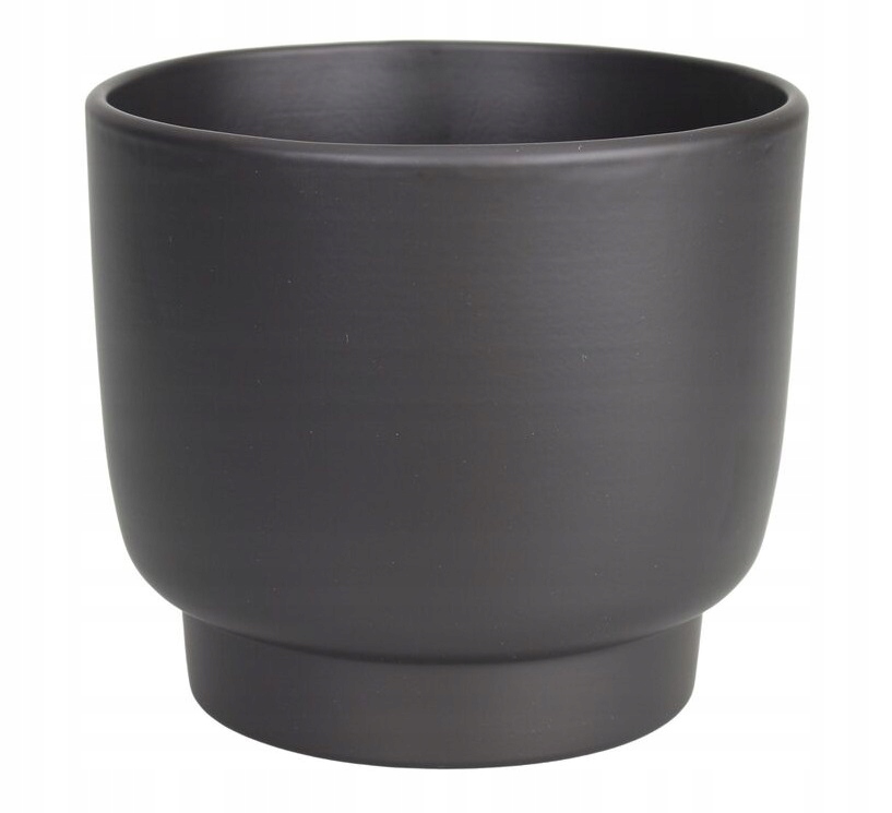 DONICZKA OSŁONKA CERAMICZNA ANTRACYTOWA MAT 17CM