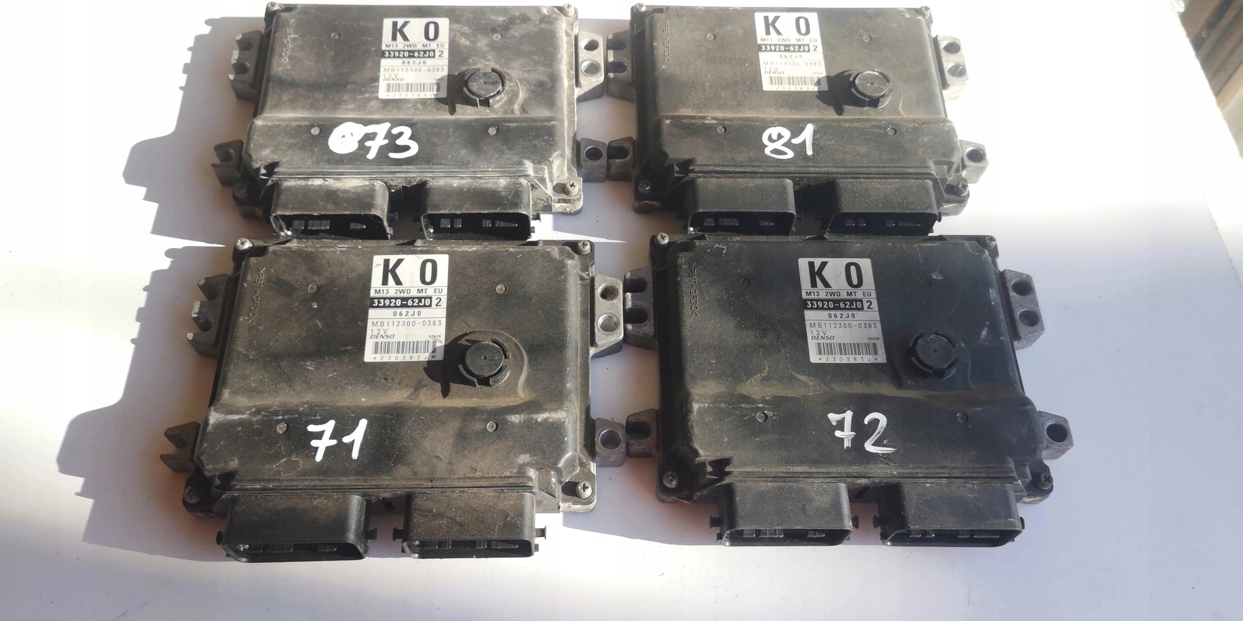 Computer ECU SUZUKI SWIFT 33920-62J0 Original