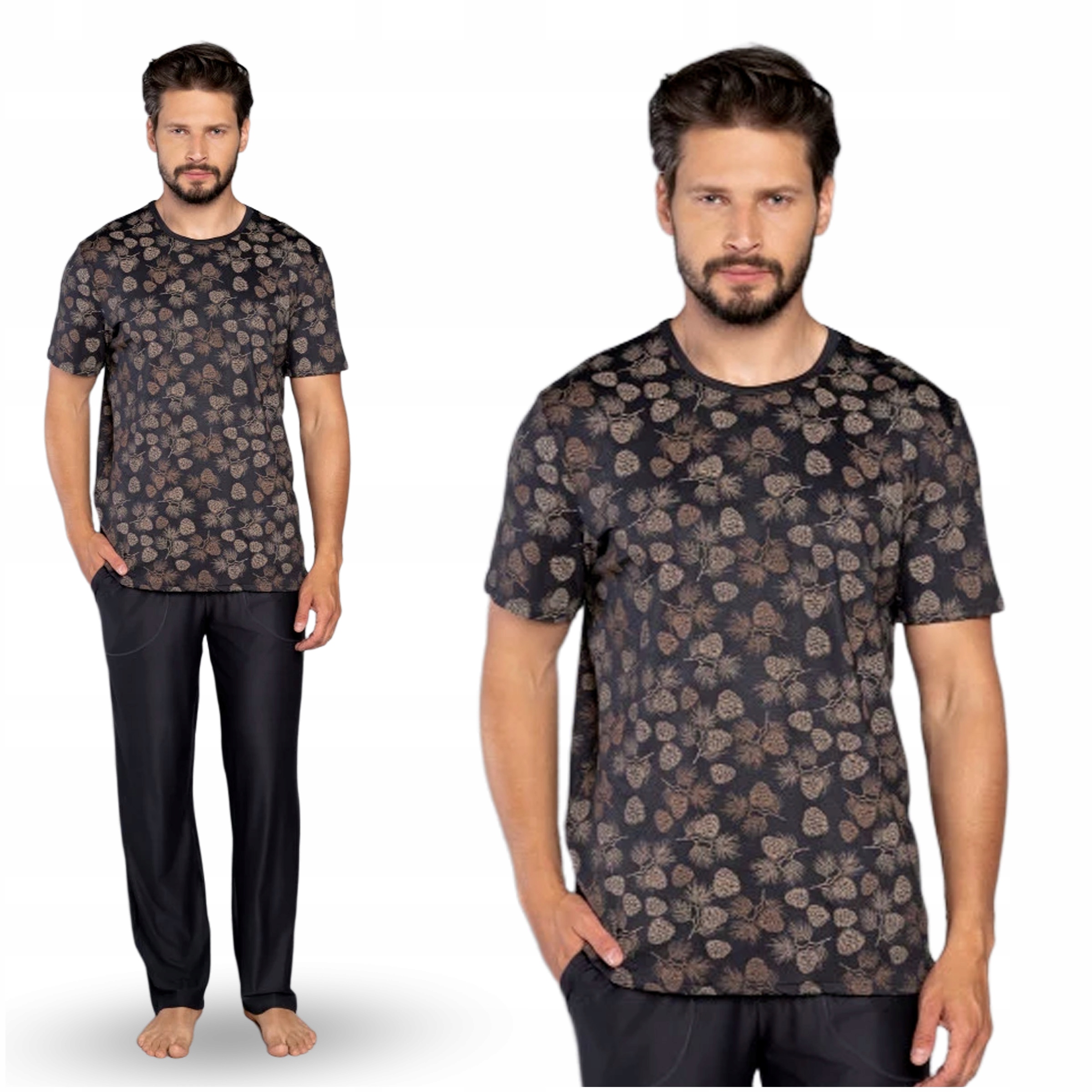 

Piżama męska krótki rękaw wiskoza Italian Fashion