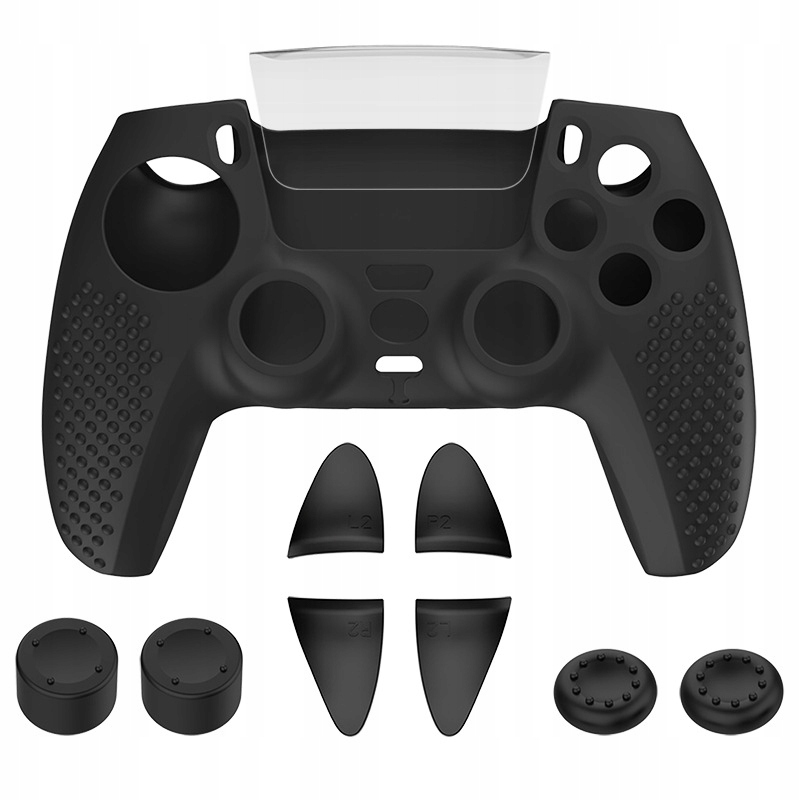 INF Zestaw osłon silikonowych na kontroler PS5