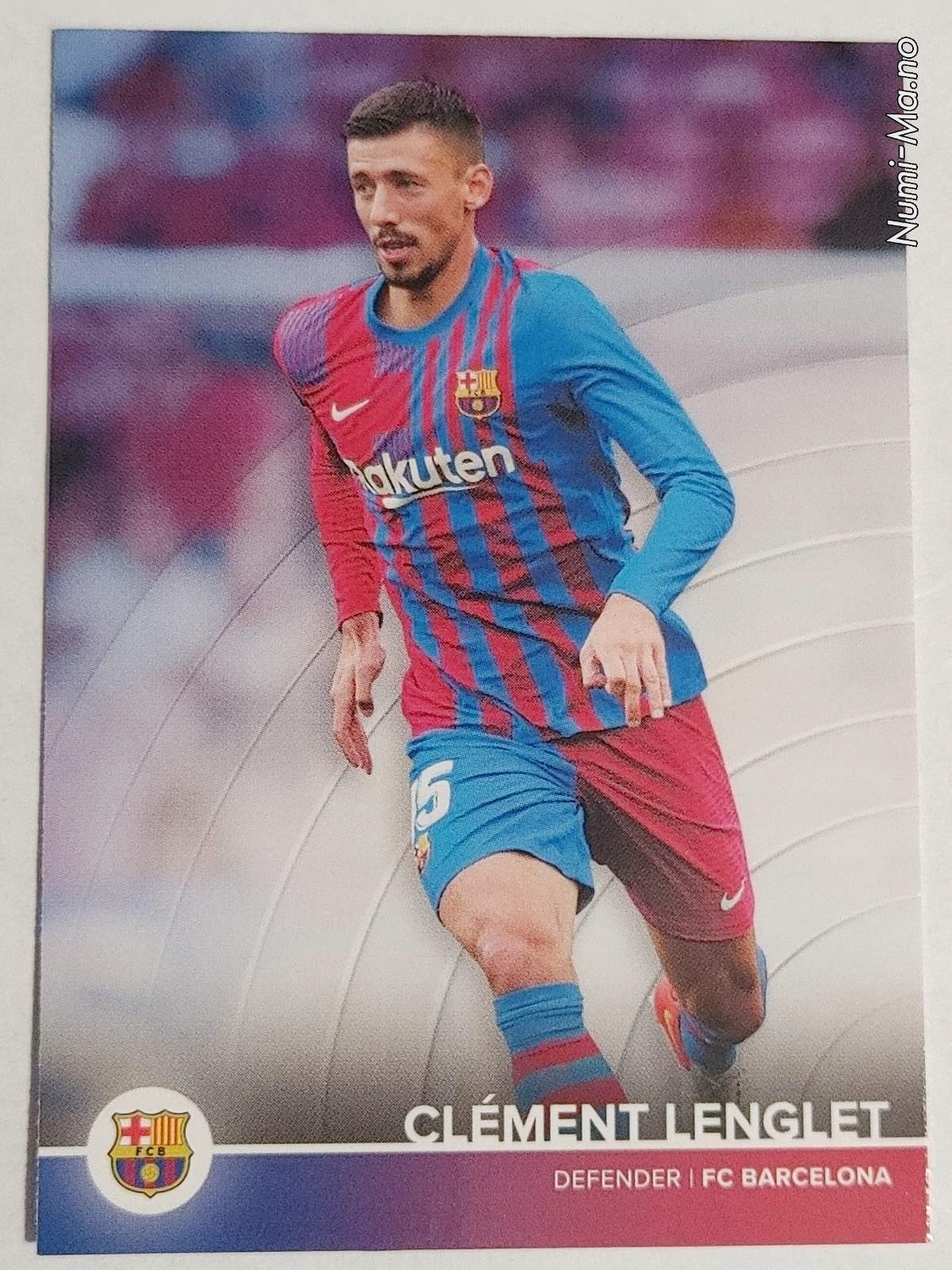 Topps Fc Barcelona Set 2021-22 N25 Clement Lenglet Fc Barcelona 5042