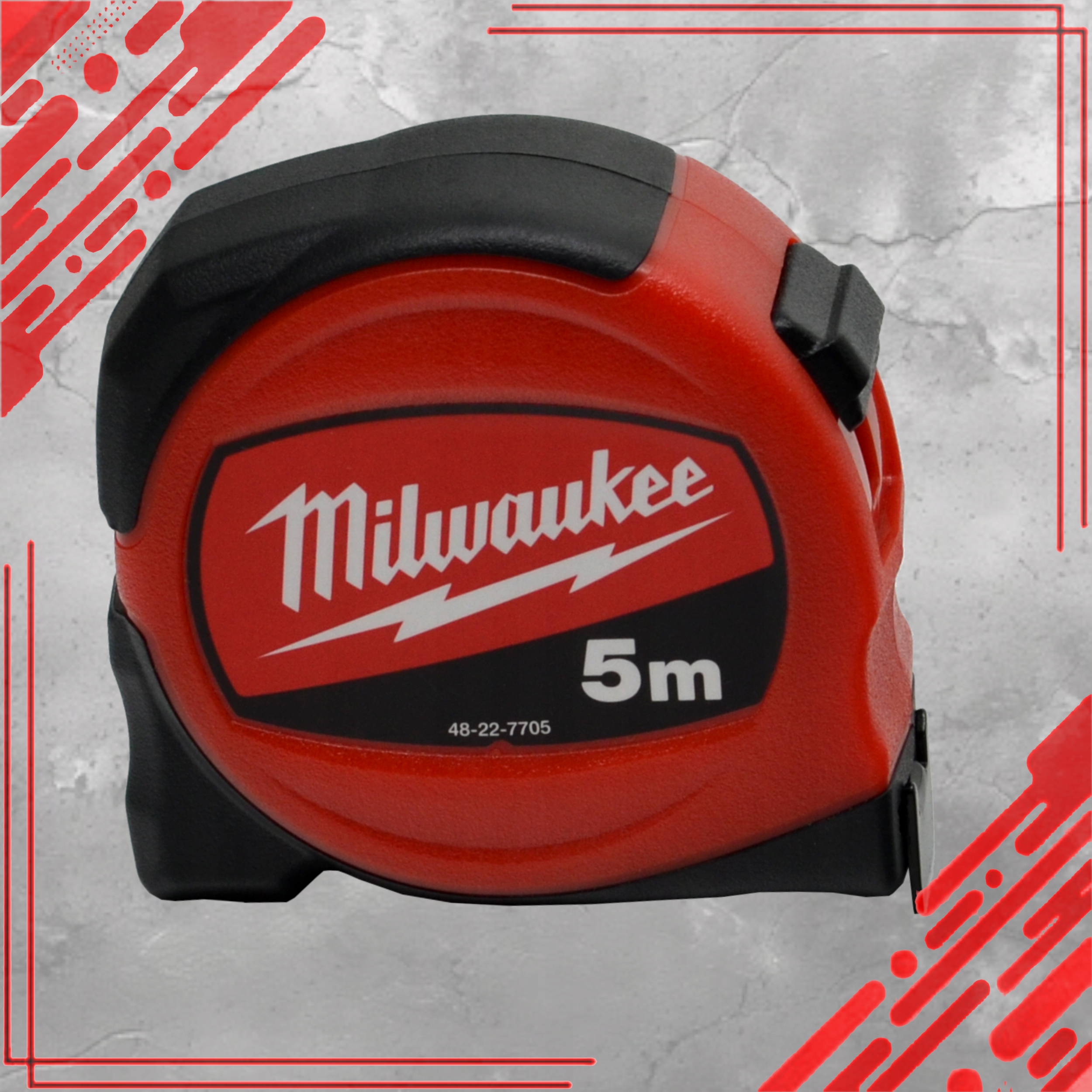 MIARA TAŚMA MIERNICZA ZWIJANA METRÓWKA METALOWA Z BLOKADĄ MIARKA 5M 19MM EAN (GTIN) 045242512904