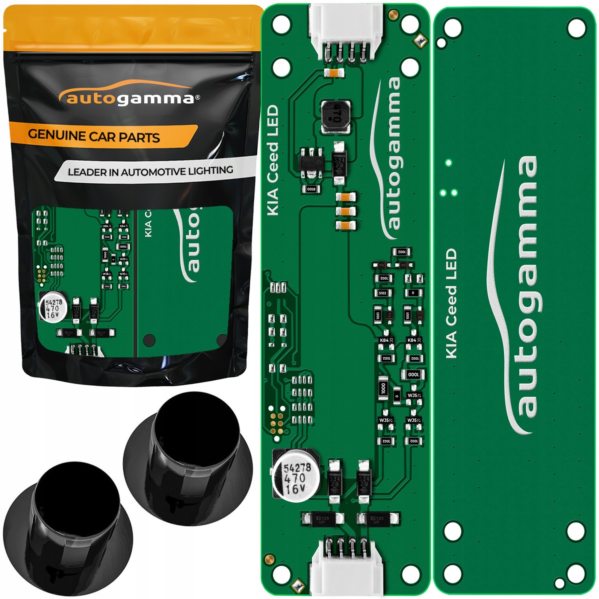 Sterownik Driver LED DRL KIA Ceed JD - Naprawa lampy reflektora przedniego