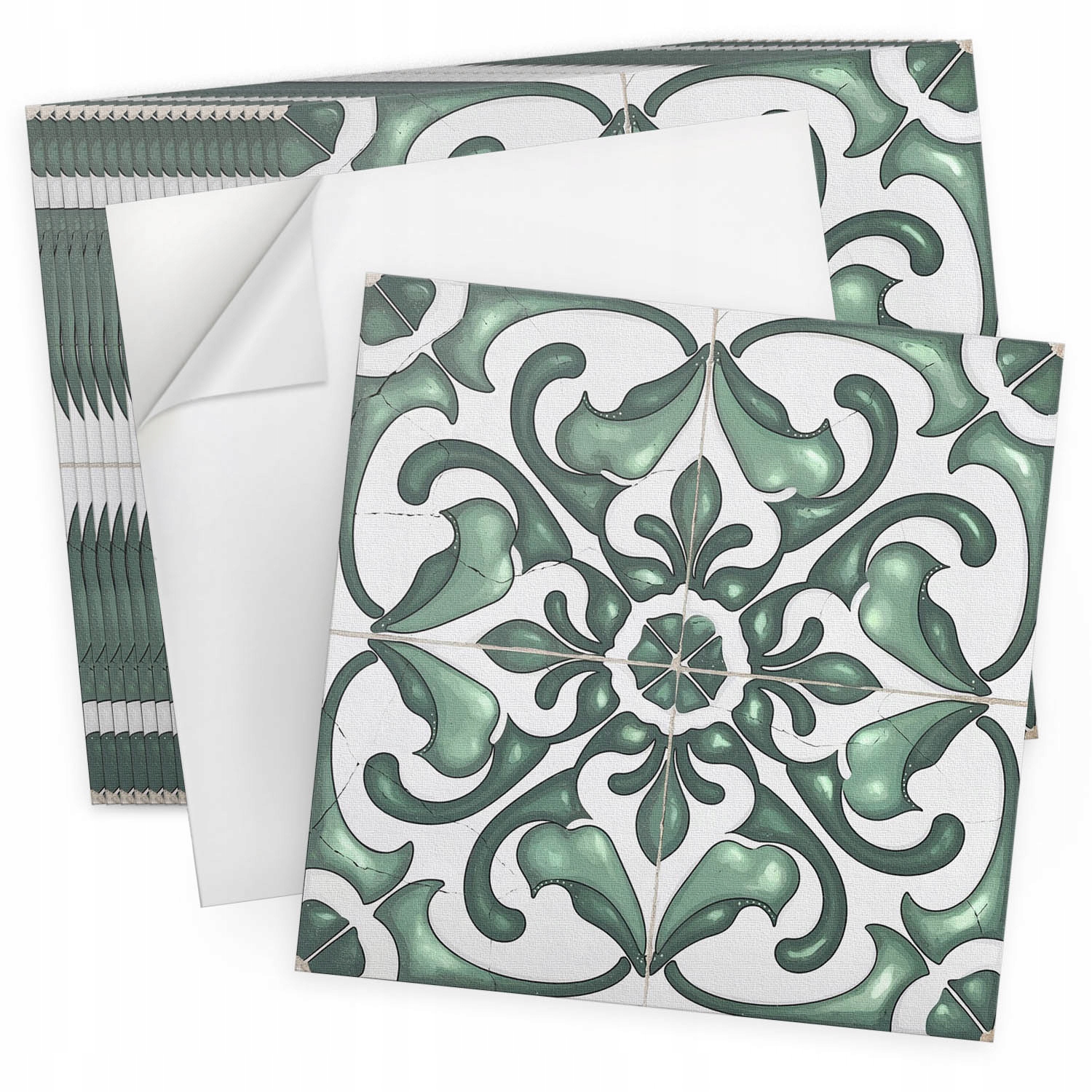 Vinylové dlaždice S Potiskem 20 ks 20x20 cm Vzor s elegantními motivy