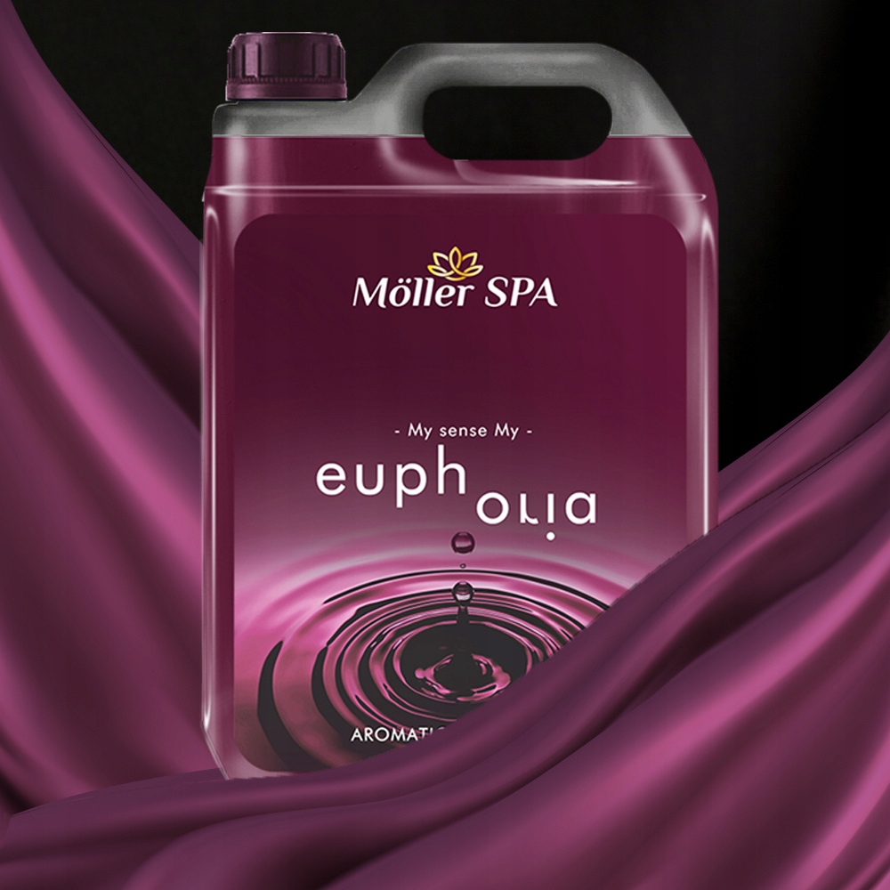 Möller SPA - My sense My - EUPHORIA ŻEL POD PRYSZNIC O ZAPACHU PERFUM 5L Opakowanie butelka