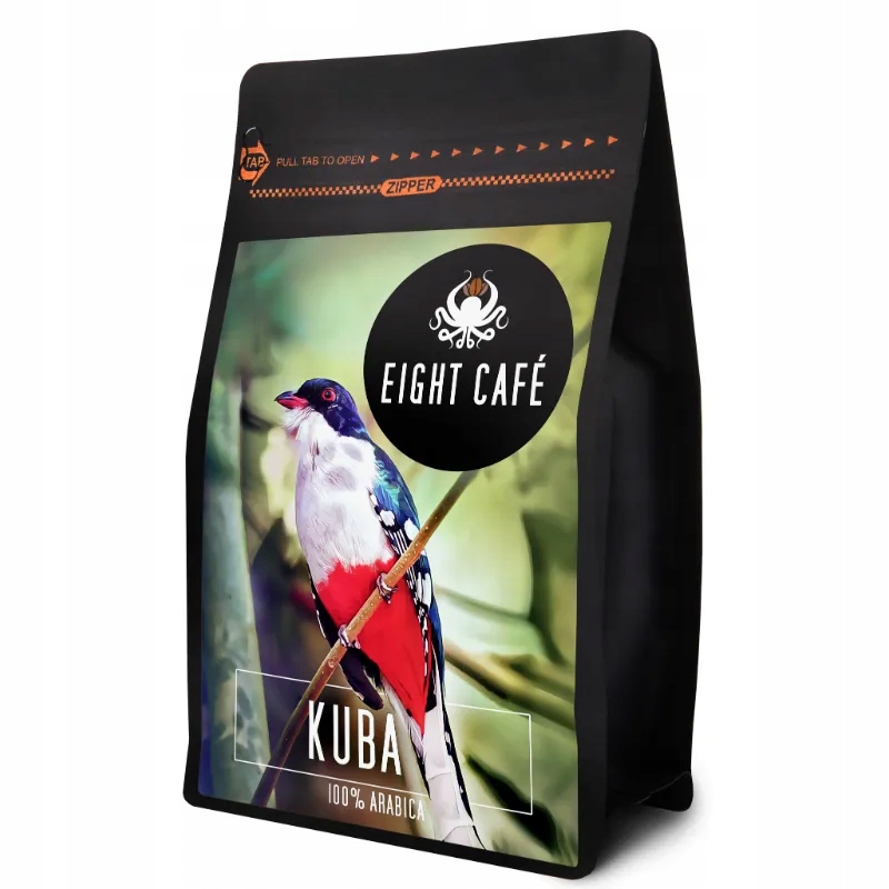 Kawa Ziarnista Eight Cafe Kuba 1 kg 100% Arabica
