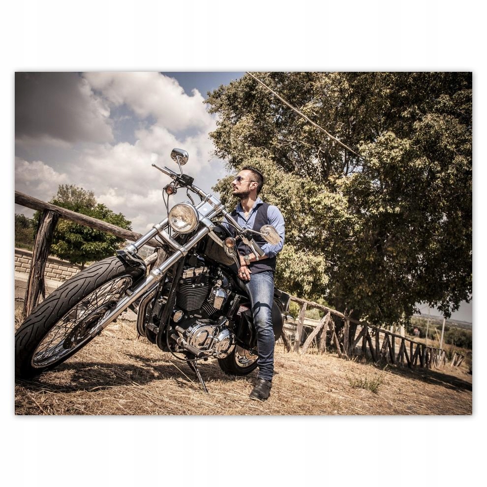 

Plakat 40x30 Motocykl Klasyk Motor
